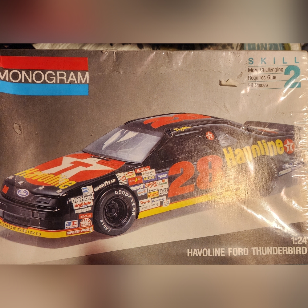 Vintage factory sealed monogram model kit